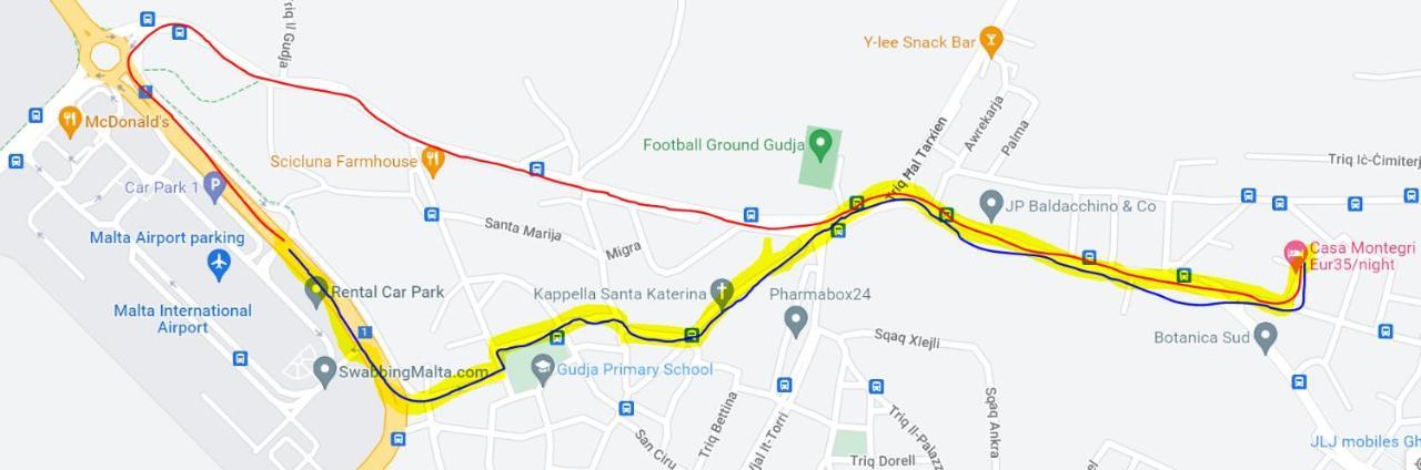 Casa Montegri Hal Ghaxiak Kültér fotó